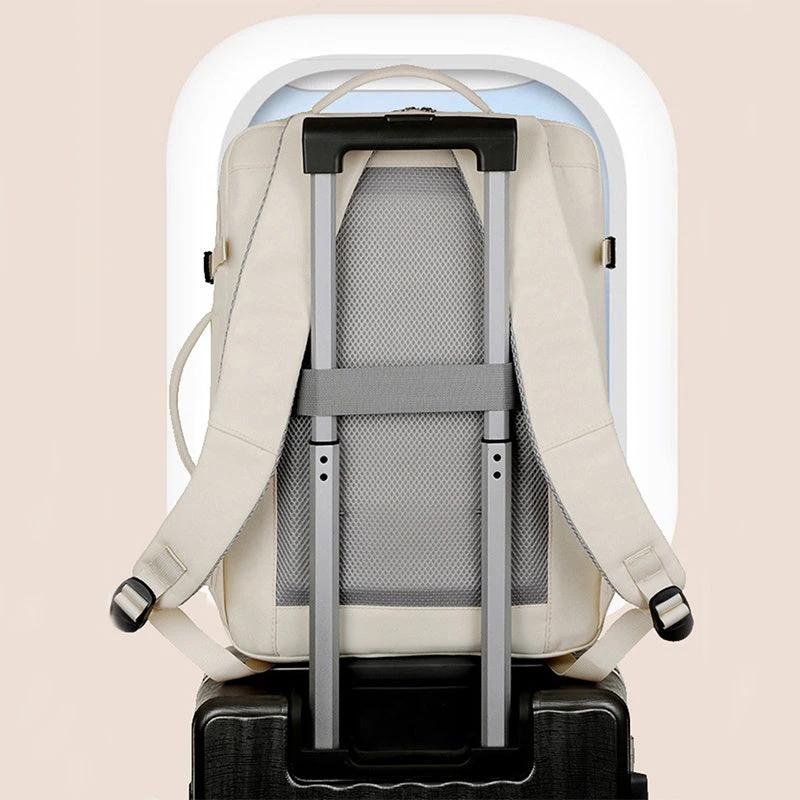 Large Capacity Backpack - Multiple Pockets Computer Travel Bag - MANDOTOS