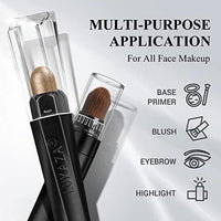 Mandotos Luxaza shimmering neutral brown eyeshadow sticks set with six versatile shades for creating stunning eye looks.