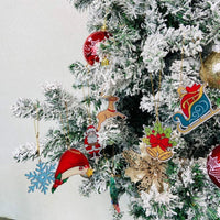 Mandotos Christmas Car Pendant Hanging Ornament for Car and Home Decoration Festive Holiday Decor - MANDOTOS