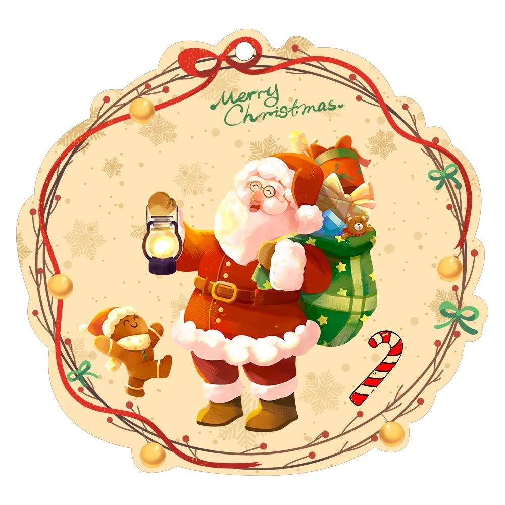 Mandotos Christmas Car Pendant Hanging Ornament for Car and Home Decoration Festive Holiday Decor - MANDOTOS
