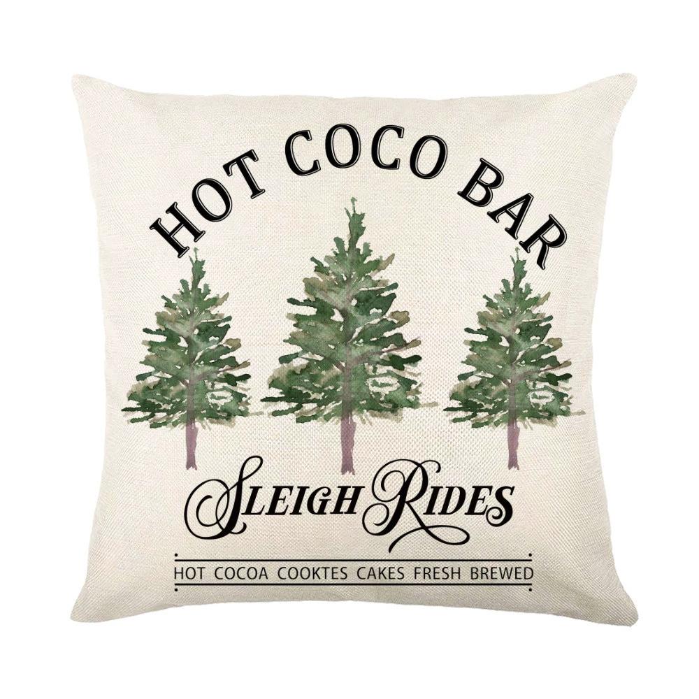 Mandotos Christmas Pillow Covers Snowflake Stamping - MANDOTOS