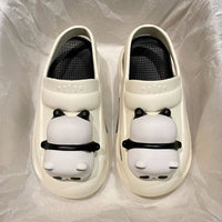 Mandotos Panda Lamp Light Up Slippers Sandals For Women EVA Comfort Non Slip Sole Summer - MANDOTOS