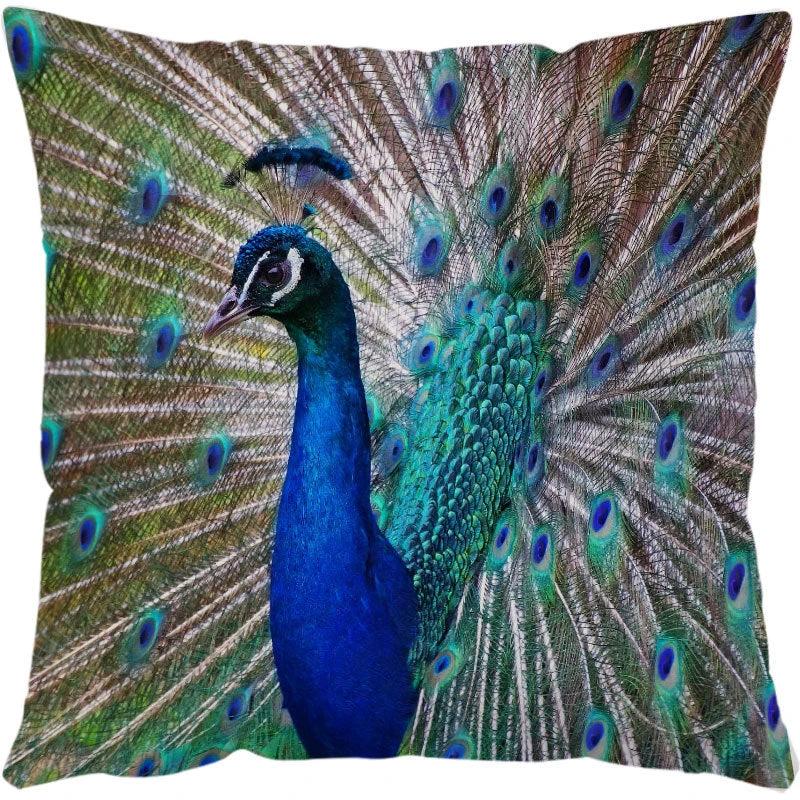 Mandotos Sea Turtle Printed Cushion Covers Linen Throw Pillow Cases For Home Decor Sofa Chair - MANDOTOS