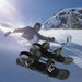 Mini Ski Skates - Portable Short Skiboard Adjustable for Snow - MANDOTOS