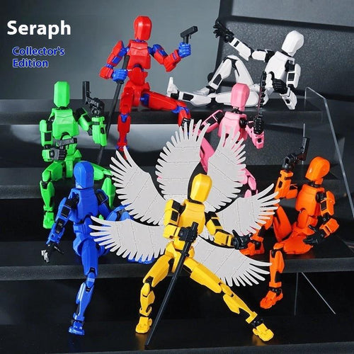 Multi-Jointed Shapeshift Robot - 3D Printed Action Model Toy - MANDOTOS