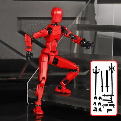 Multi-Jointed Shapeshift Robot - 3D Printed Action Model Toy - MANDOTOS