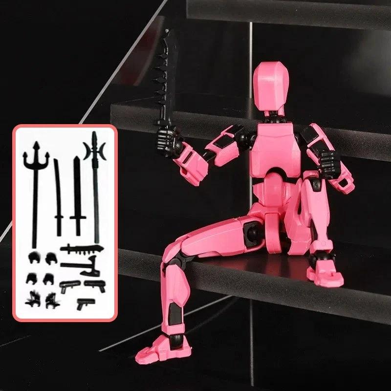 Multi-Jointed Shapeshift Robot - 3D Printed Action Model Toy - MANDOTOS