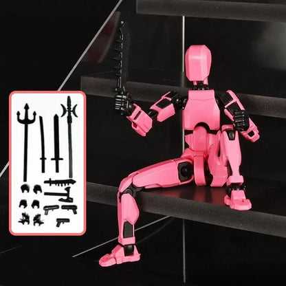 Multi-Jointed Shapeshift Robot - 3D Printed Action Model Toy - MANDOTOS