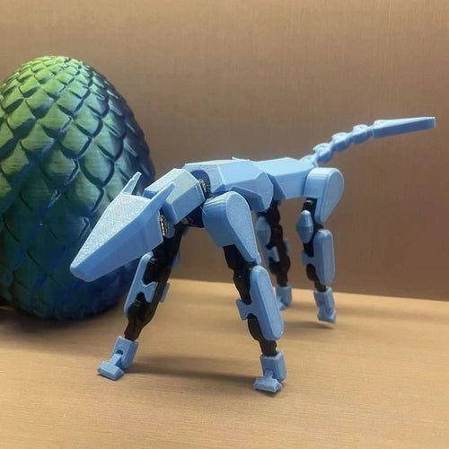 Multi-Jointed Shapeshift Robot - 3D Printed Action Model Toy - MANDOTOS