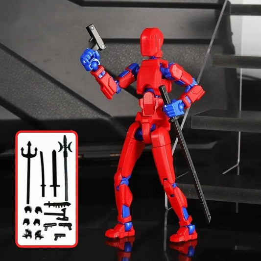 Multi-Jointed Shapeshift Robot - 3D Printed Action Model Toy - MANDOTOS
