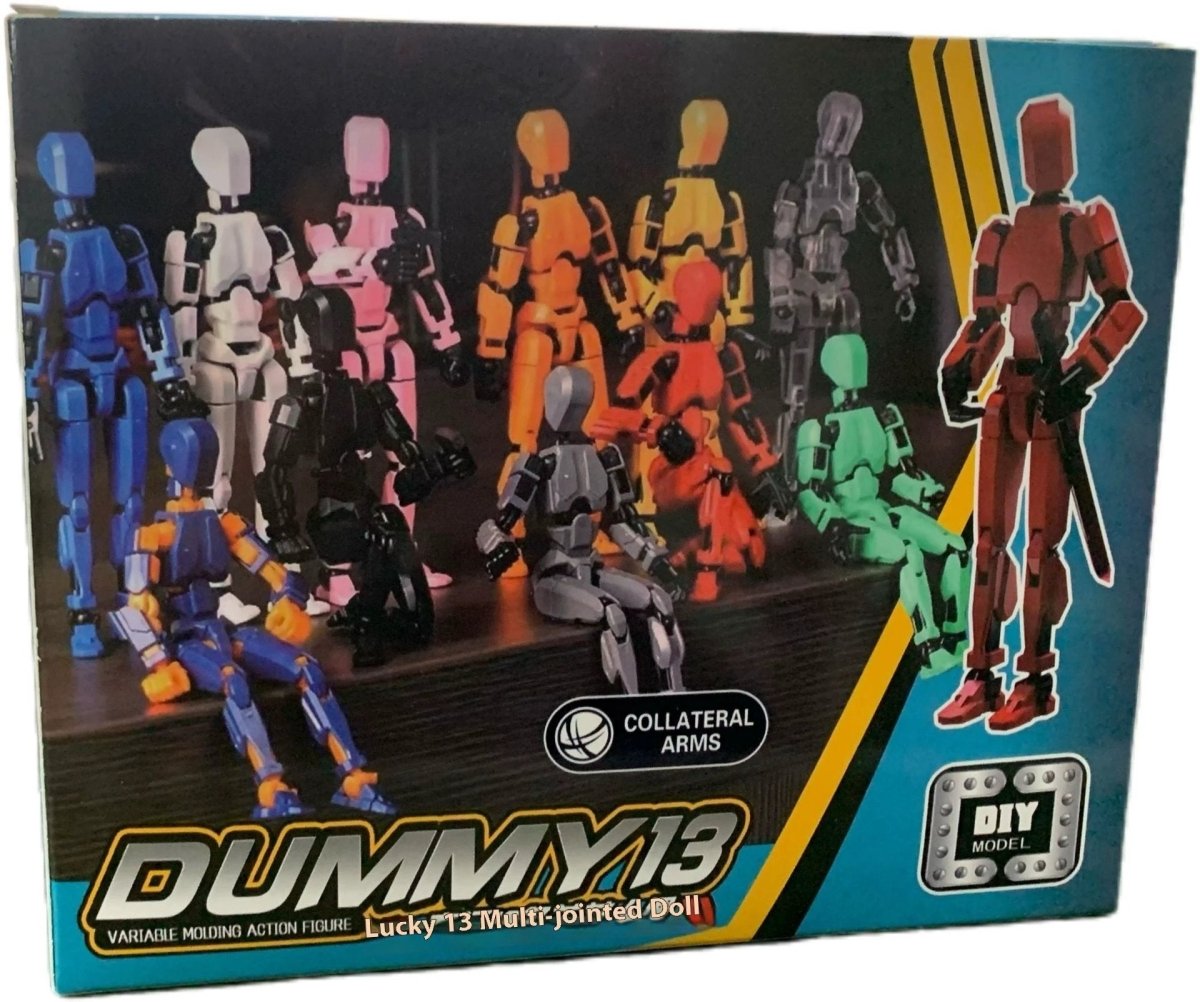 Multi-Jointed Shapeshift Robot - 3D Printed Action Model Toy - MANDOTOS