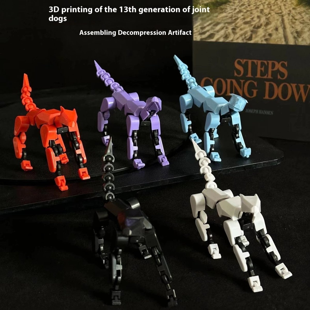 Multi-Jointed Shapeshift Robot - 3D Printed Action Model Toy - MANDOTOS