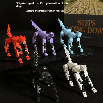 Multi-Jointed Shapeshift Robot - 3D Printed Action Model Toy - MANDOTOS