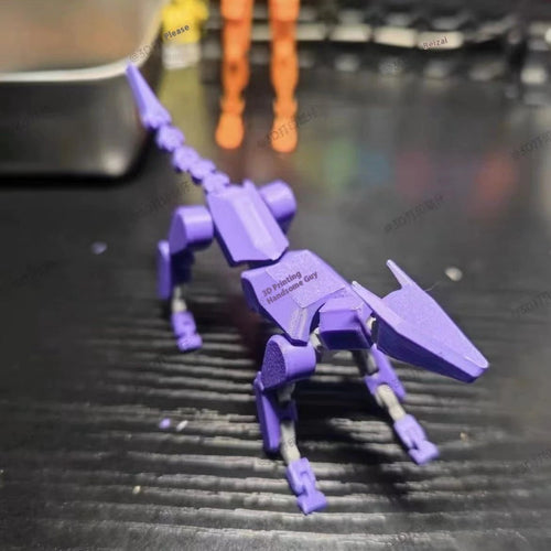 Multi-Jointed Shapeshift Robot - 3D Printed Action Model Toy - MANDOTOS