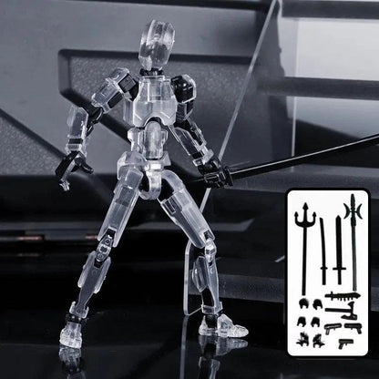 Multi-Jointed Shapeshift Robot - 3D Printed Action Model Toy - MANDOTOS