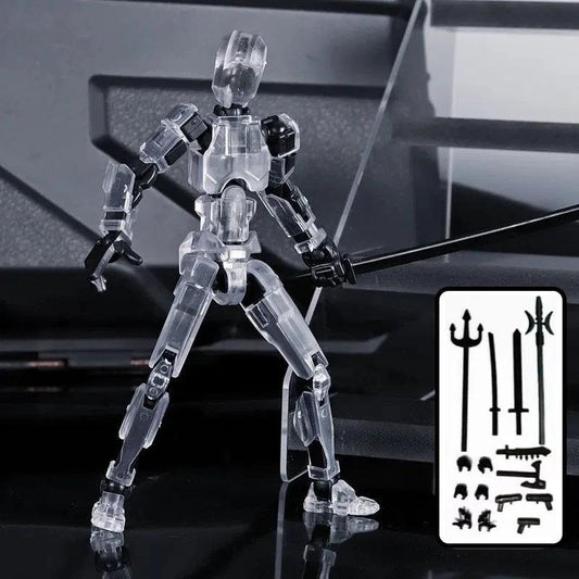 Multi-Jointed Shapeshift Robot - 3D Printed Action Model Toy - MANDOTOS