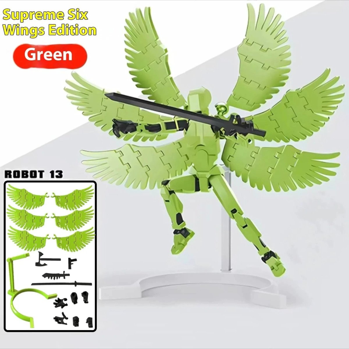Updated And Hot-sale Multi-Jointed Movable Shapeshift Robot 3D Printed Mannequin Dummy Action Model Doll Toy Kid Gift - MANDOTOS