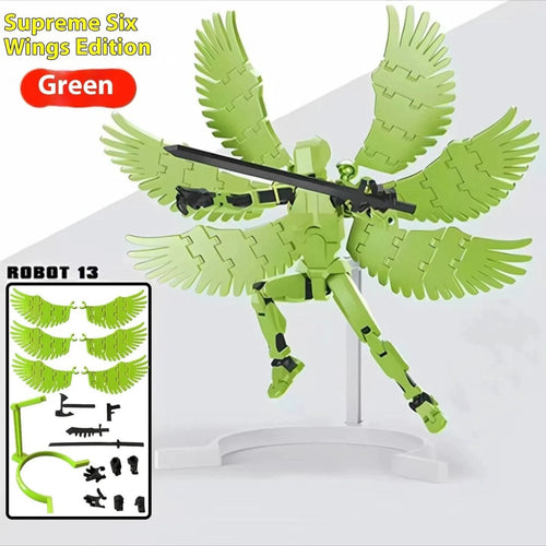 Updated And Hot-sale Multi-Jointed Movable Shapeshift Robot 3D Printed Mannequin Dummy Action Model Doll Toy Kid Gift - MANDOTOS