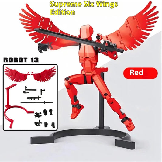Updated And Hot-sale Multi-Jointed Movable Shapeshift Robot 3D Printed Mannequin Dummy Action Model Doll Toy Kid Gift - MANDOTOS