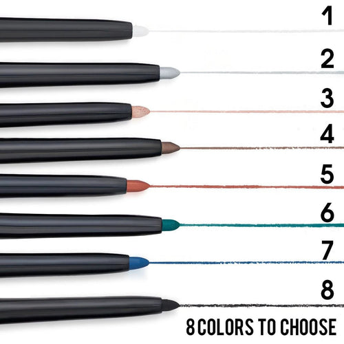 PHOFAY Colorful Waterproof Eyeliner Set - Unleash Your Creativity with Bold, Long-lasting Colors - MANDOTOS