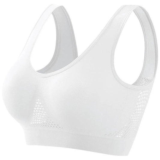 Plus Size Women's Push-Up Sports Bra - Perfect for Running & Yoga - MANDOTOS