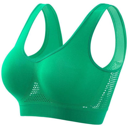 Plus Size Women's Push-Up Sports Bra - Perfect for Running & Yoga - MANDOTOS