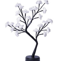 Rose Flower Tree Table Lamp - USB Fairy Desk Night Light - MANDOTOS