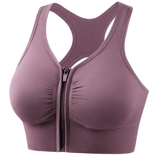 Shockproof Push Up Plus Size Running Yoga Fitness Sports Bra - MANDOTOS