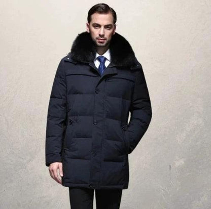 ThermalGuard Men's Down Jacket - Ultra-Warm, Lightweight Comfort for All-Day Adventure - MANDOTOS