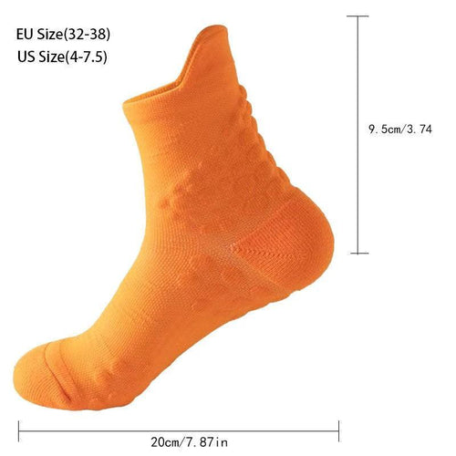 TrailBliss Women's Crew Socks - 6 Pairs Cushioned Compression, Anti-Odor & Breathable for Hiking, Running, Fitness, and Cycling - MANDOTOS