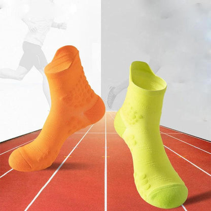 TrailBliss Women's Crew Socks - 6 Pairs Cushioned Compression, Anti-Odor & Breathable for Hiking, Running, Fitness, and Cycling - MANDOTOS