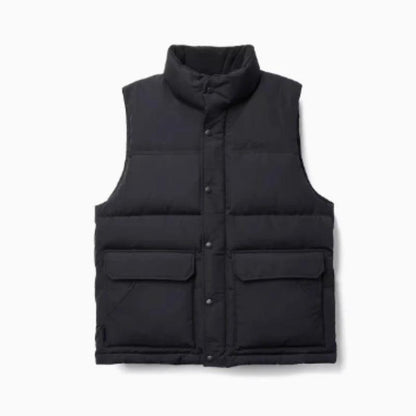White Duck Down Vest - Ultra-Effective Three-Proof Jacket for Men - MANDOTOS