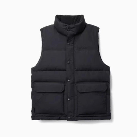 White Duck Down Vest - Ultra-Effective Three-Proof Jacket for Men - MANDOTOS