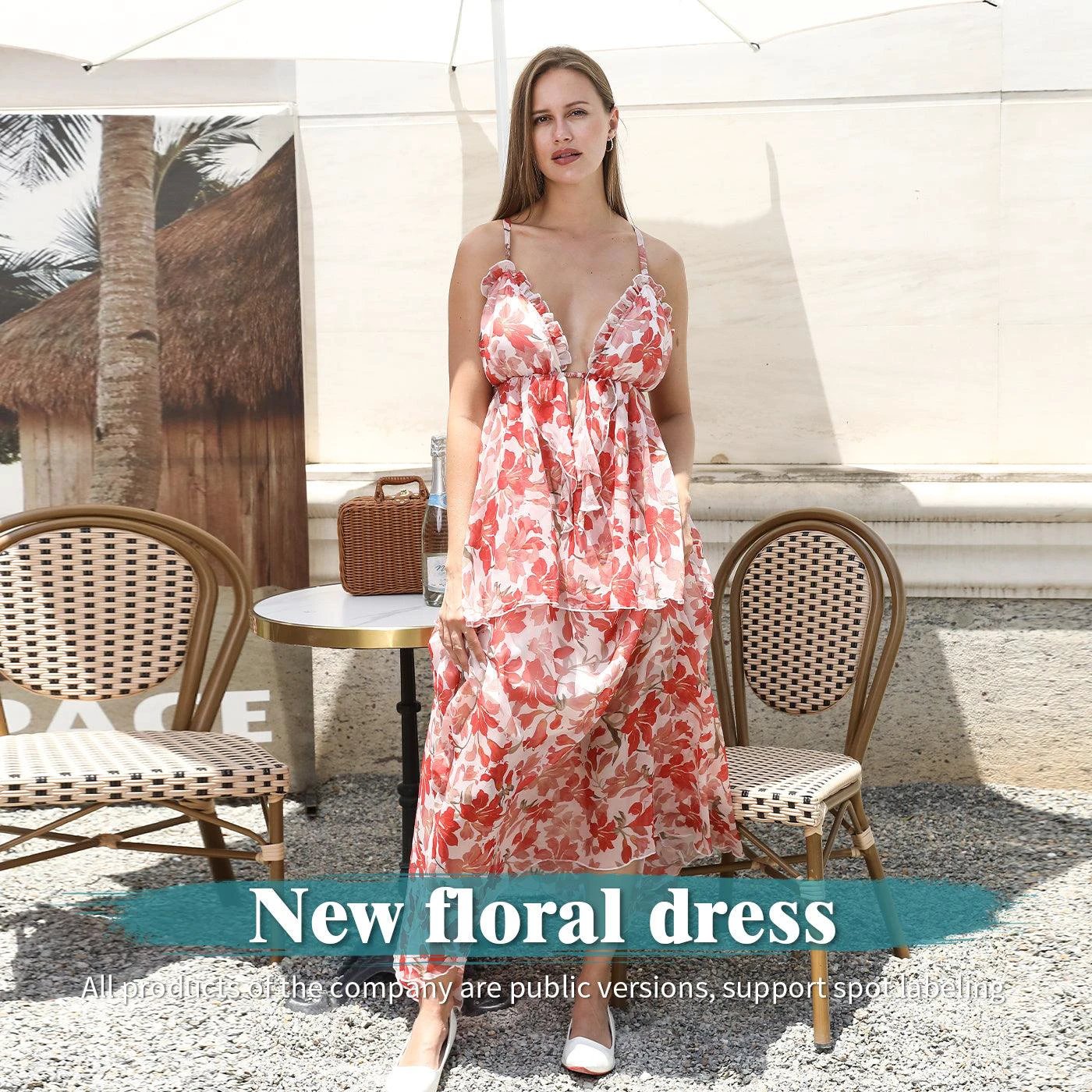 Women's Fashion Simple Dress - MANDOTOS
