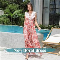 Women’s simple fashion dress by MANDOTOS, featuring a casual, comfortable design perfect for everyday wear.