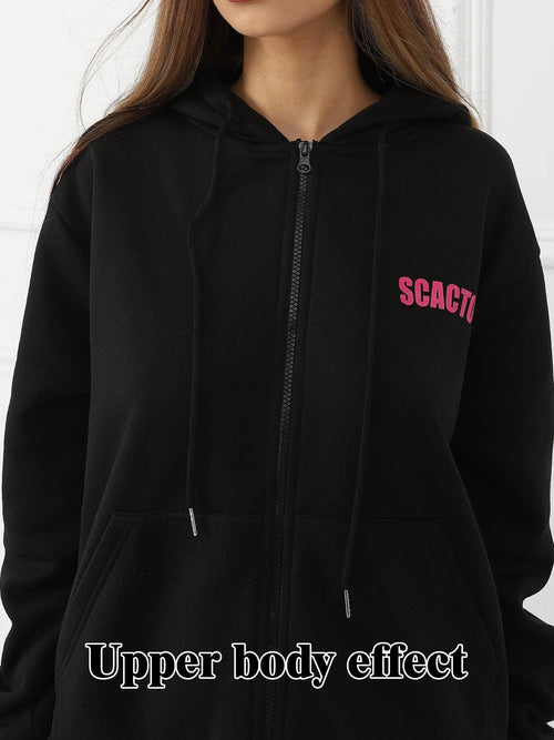 Women's Long Sleeved Hoodie Set - MANDOTOS