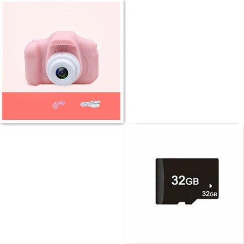 X2 HD Mini Cartoon Kids Digital Camera - MANDOTOS