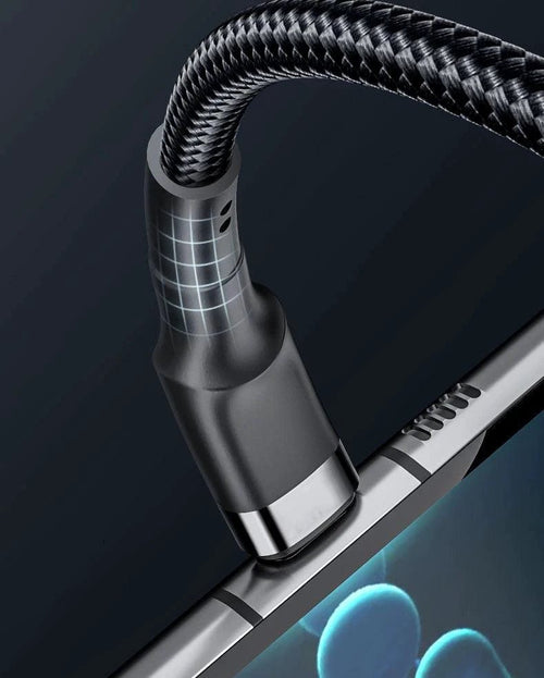Double-Headed Typec Data Cable Mobile Phone Computer Car Universal Male-to-Male CTOC Flash Charging Cable 2 M Long Fast Charging - MANDOTOS