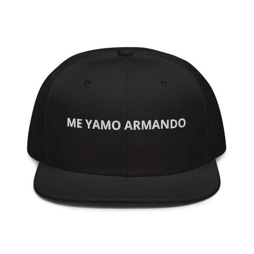 Mandotos DreamFit Snapback hat in style 125-978 with adjustable strap, black brim, and embroidered logo on front.