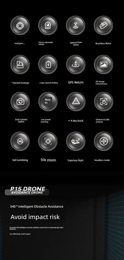 HD Drone for Aerial Photography - Remote Control Quadcopter - MANDOTOS