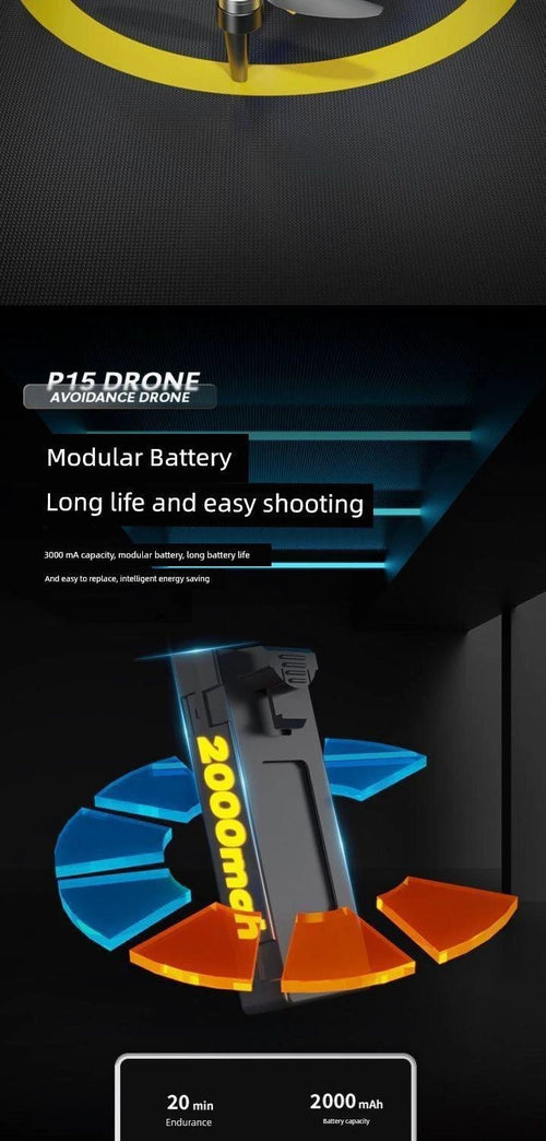 HD Drone for Aerial Photography - Remote Control Quadcopter - MANDOTOS