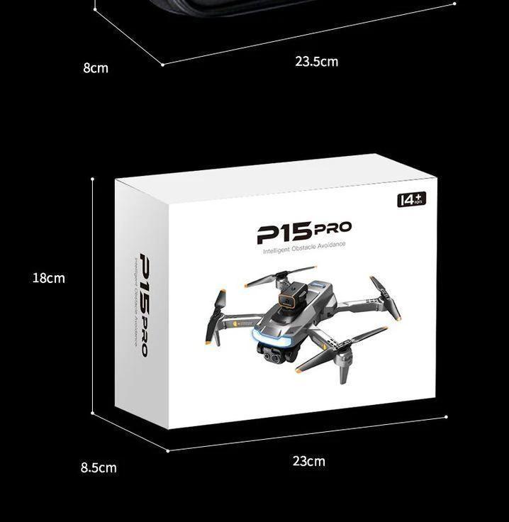 Mandotos HD drone for aerial photography with remote control, quadcopter design, showcasing camera and sleek drone body.