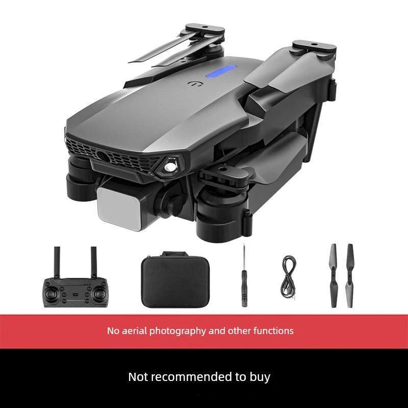 MANDOTOS HD drone for aerial photography, remote control quadcopter with camera and four rotors in flight.