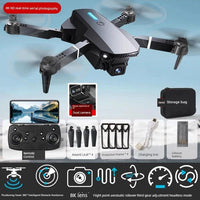 Mandotos HD drone for aerial photography with remote control, quadcopter design, capturing high-quality images from the sky.