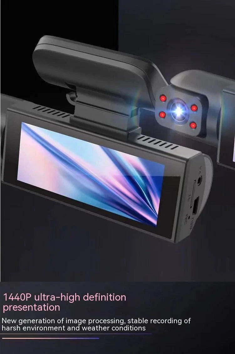 Dual-lens HD 316-inch Driving Recorder - MANDOTOS