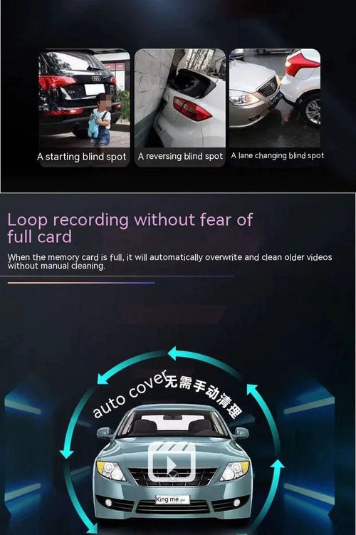 Dual-lens HD 316-inch Driving Recorder - MANDOTOS