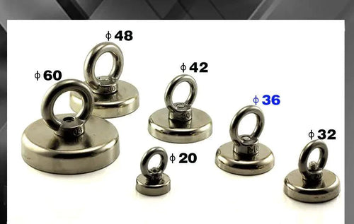 Mandotos Dual Power Treasure Magnets featuring two strong magnetic tips for retrieving metal objects in tight spaces.