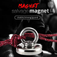 Mandotos Dual Power Treasure Magnets with magnetic and mechanical features, designed for secure treasure retrieval.