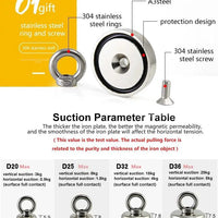 Mandotos Dual Power Treasure Magnets with metal handles and colorful magnetic tips for unlocking hidden treasures.
