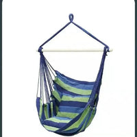 Mandotos Easy-Install Indoor Outdoor Swing Chair with comfortable seat and sturdy frame, perfect for relaxing indoors or outside.